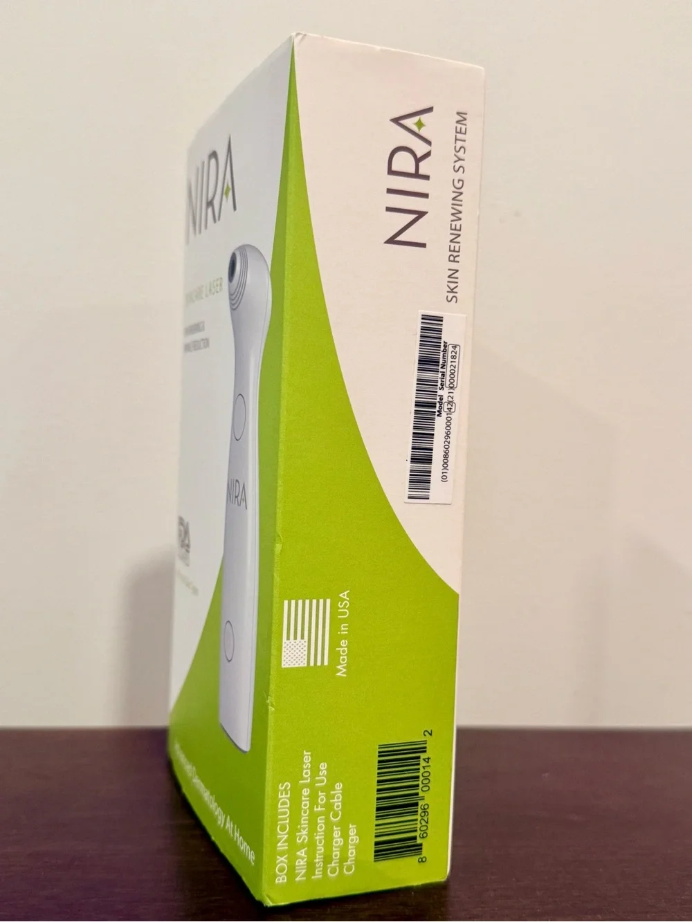 NIRA Skincare Laser Device in White
